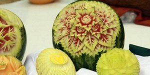 Απίθανα γλυπτά σκαλισμένα σε καρπούζια [εικόνες]