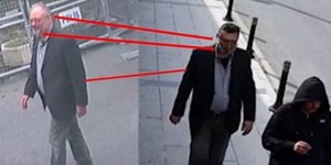 Στο βίντεο που έδωσε στην δημοσιότητα το CNN φαίνεται ο σωσίας του Κασόγκι να κυκλοφορεί με τα ρουχα του στην Πόλη