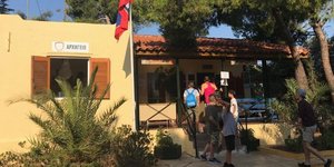 Τα παιδιά επέστρεψαν στις κατασκηνώσεις (Φωτογραφία: Twitter)