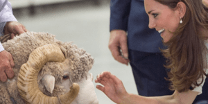 H Κέιτ Μίντλετον στο Πασχαλινό φεστιβάλ του Σίδνεϊ: Αγκαλιάζει αρνιά και πειράζε