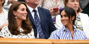 Η Κέιτ Μίντλετον και η Μέγκαν Μαρκλ /Φωτογραφία: Getty Images