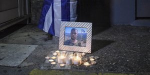 Ο ομογενής Κωνσταντίνος Κατσίφας / Φωτογραφία: Eurokinissi 