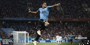 Δύο γκολ ο Καβάνι /Φωτογραφία: AP
