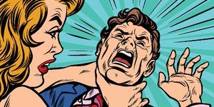 Ανδρόγυο σε καβγά /Φωτογραφία: Shutterstock