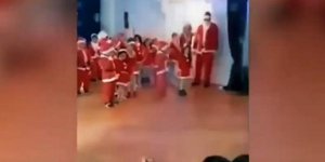 Σχολική γιορτή σε παιδικό σταθμό στο Καζακστάν. Φωτογραφία: YouTube 