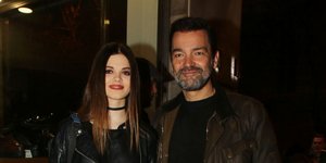 H Tζένη Καζάκου με τον πατέρα της