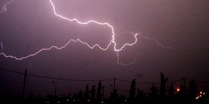 Περισσότερους από 20.000 κεραυνούς προκάλεσε ο «Ορέστης»/ Φωτογραφία: EUROKINISSI- EUROKINISSI-ΒΑΣΙΛΗΣ ΠΑΠΑΔΟΠΟΥΛΟΣ