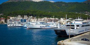 Το λιμάνι της Κέρκυρας/ Φωτογραφία: EUROKINISSI- ΓΙΩΡΓΟΣ ΚΟΝΤΑΡΙΝΗΣ