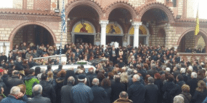 Θρήνος στην κηδεία της άτυχης κοπέλας