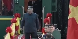 Οι πρώτες εικόνες από την άφιξη του Κιμ Γιονγκ Ουν στο Βιετνάμ / Φωτογραφία: YouTube