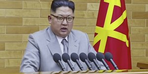 Ο Κιμ Γιονγκ Ουν (Φωτογραφία: AP)