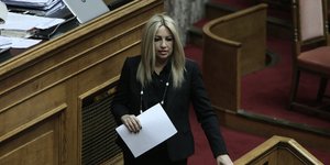 η επικεφαλής του Κινήματος Αλλαγής