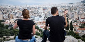 Πανοραμική άποψη της πρωτεύουσας-Φωτογραφία: Eurokinissi/Βασίλης Ρεμπάπης