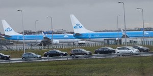 F-16 συνόδευσαν πτήση της KLM/ Φωτογραφία αρχείου: AP- Peter Dejong