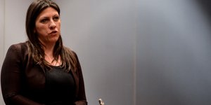 Η Ζωή Κωνσταντοπούλου/ Φωτογραφία: EUROKINISSI- ΛΥΔΙΑ ΣΙΩΡΗ