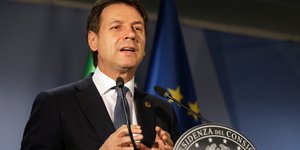 Ο Τζουζέπε Κόντε /Φωτογραφία AP images