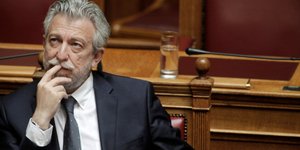 Ο υπουργός Δικαιοσύνης Σταύρος Κοντονής. Φωτογραφία: Κονταρίνης Γιώργος/Eurokinissi