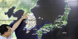 Μετασεισμοί από την πυρηνική δοκιμή της Β. Κορέας (Φωτογραφία αρχείου: AP/ Lee Jin-man)