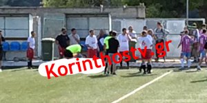 Ακράτα: Ποδοσφαιριστής πέθανε κατά τη διάρκεια του αγώνα/ Φωτογραφία: Korinthostv