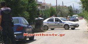 Αστυνομικοί βρήκαν νεκρή την 83χρονη/ Φωτογραφία: korinthostv