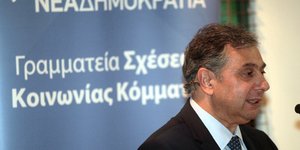 Ο Βασίλης Κορκίδης/Φωτογραφία: Eurokinissi