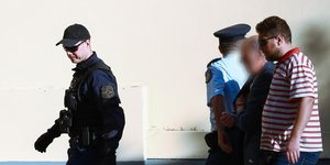στα δικαστήρια ο 73χρονος/Φωτογραφία: IntimeNews/ΒΑΡΑΚΛΑΣ ΜΙΧΑΛΗΣ
