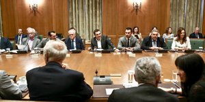 Η συνεδρίαση του υπουργικού συμβουλίου / Φωτογραφία: Intimenews/ΤΖΑΜΑΡΟΣ ΠΑΝΑΓΙΩΤΗΣ