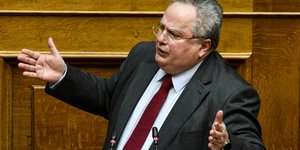 Ο Νίκος Κοτζιάς/ Φωτογραφία: EUROKINISSI- ΤΑΤΙΑΝΑ ΜΠΟΛΑΡΗ