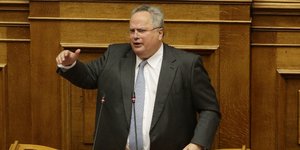 Ο Νίκος Κοτζιάς (Φωτογραφία: EUROKINISSI/ΓΙΑΝΝΗΣ ΠΑΝΑΓΟΠΟΥΛΟΣ)