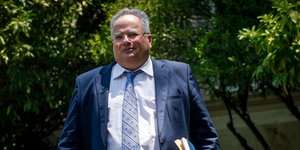 O Nίκος Κοτζιάς/ Φωτογραφία eurokinissi