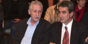 Φώτης Κουβέλης & Ανδρέας Λοβέρδος (Φωτογραφία: ΜΟΤΙΟΝΤΕΑΜ/ΦΑΝΗ ΤΡΥΨΑΝΗ)