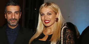 Κωνσταντίνα Σπυροπούλου & Στέλιος Κουδουνάρης (Φωτογραφία: NDPphoto)