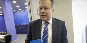 Ο Γιώργος Κουμουτσάκος (Φωτογραφία: EUROKINISSI/ΠΑΝΑΓΟΠΟΥΛΟΣ ΓΙΑΝΝΗΣ)