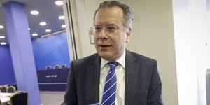 Ο Γιώργος Κουμουτσάκος (Φωτογραφία: EUROKINISSI/ΠΑΝΑΓΟΠΟΥΛΟΣ ΓΙΑΝΝΗΣ)