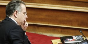 Ο Γιώργος Κουμουτσάκος (Φωτογραφία: EUROKINISSI/ ΓΙΩΡΓΟΣ ΚΟΝΤΑΡΙΝΗΣ)