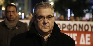 Ο Δημήτρης Κουτσούμπας (Φωτογρφία: EUROKINISSI/ ΣΤΕΛΙΟΣ ΜΙΣΙΝΑΣ)