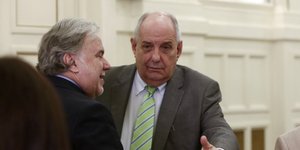 Ο υφυπουργός Εξωτερικών Τέρενς Κουίκ μαζί με τον Γιώργο Κατρούγκαλο- φωτογραφία intimenews