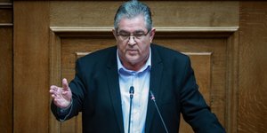 Ο Δημήτρης Κουτσούμπας (Φωτο: eurokinissi)