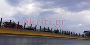 Ολισθηρό οδόστρωμα φωτογραφίες: ekriti.gr