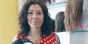 Η κυρία Ζεφιάνα Μεταλλιωτάκη/ Φωτογραφία: neakriti.gr 