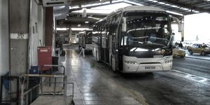 Φωτογραφία: Eurokinissi- Στα ΚΤΕΛ Κηφισού