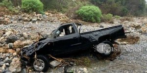 το αγροτικό όχημα στο οποίο επέβαινε