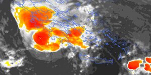 Νεότερη εικόνα του κυκλώνα Ζορμπά από δορυφόρο 01