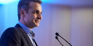 Ο Κυριάκος Μητσοτάκης (Φωτογραφία: EUROKINISSI/ΓΡ. ΤΥΠΟΥ ΝΔ/ΔΗΜΗΤΡΗΣ ΠΑΠΑΜΗΤΣΟΣ)