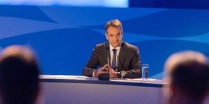 Ο Κυριάκος Μητσοτάκης /Φωτογραφία: Εurokinissi