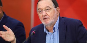 Ο Παναγιώτης Λαφαζάνης (Φωτογραφία: EUROKINISSI)