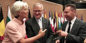 Στουρνάρας: Είμαστε σε καλό δρόμο - Λαγκάρντ: Η Ελλάδα έχει κάνει πρόοδο