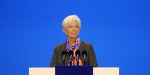 Η Κριστίν Λαγκάρντ/ Φωτογραφία: AP- Aly Song