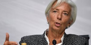 η επικεφαλής του ΔΝΤ/Φωτογραφία: AP