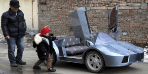 Κινέζος κατασκευάζει μινιατούρες Lamborghini με τις «ευχές» της εταιρείας [εικόν